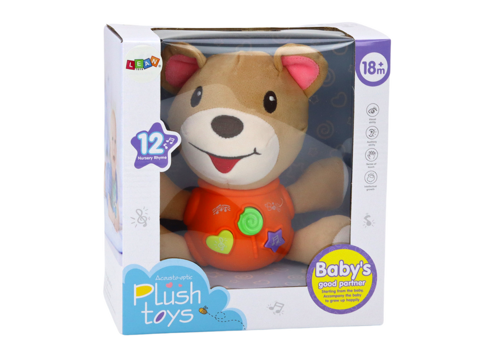 ursulet-interactiv-portocaliu-plus-sunete-lumini-23cm-Bebelul [3]