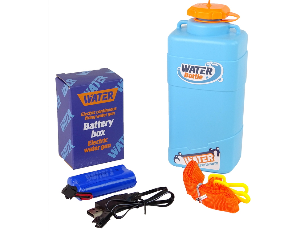 jucarie cu apa electrica 1000ml jet lung albastra [5]