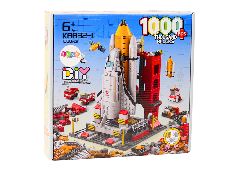 Set constructie 6-in-1 Vehicule si Racheta Spatiala – 1000 piese [3]