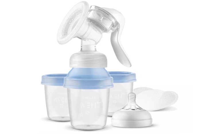 Pompa de sân manuală Philips Avent cu pernă silicon – compactă și eficientă [3]