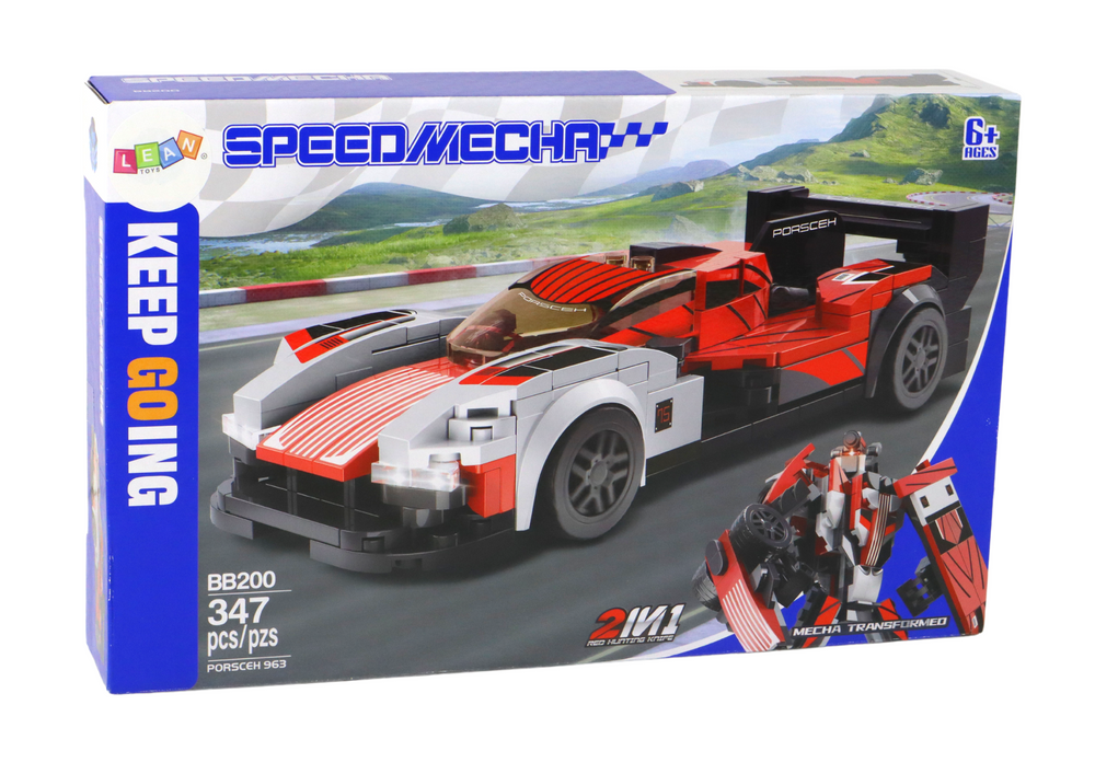 set-constructie-robot-masina-sport-porsche-963-347-piese-6ani-Bebelul [4]
