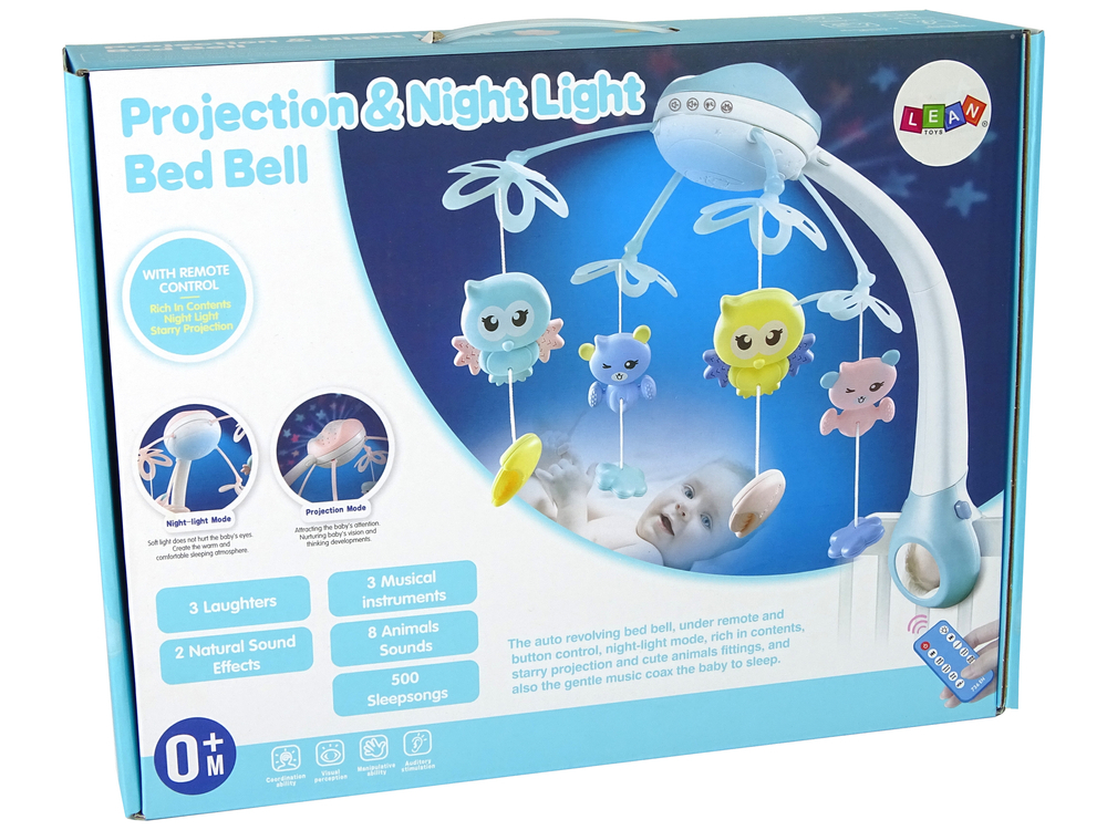 carusel-patut-proiectie-telecomanda-sunete-animale-albastru-Bebelul [2]