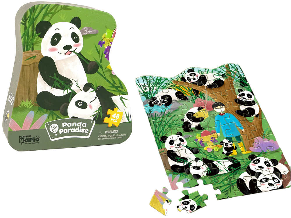 puzzle-panda-padurea-de-bambus-48-piese-50x34cm-Bebelul [1]