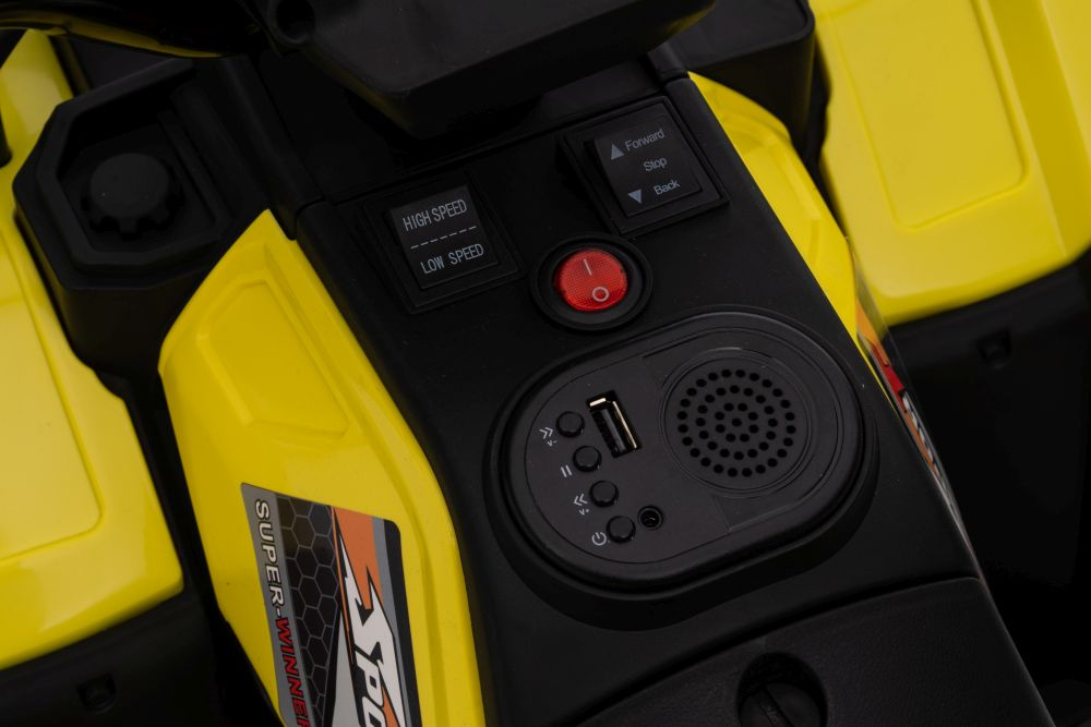 Quad Electric LEAN Toys JC915 Galben 3 ani+ [22]
