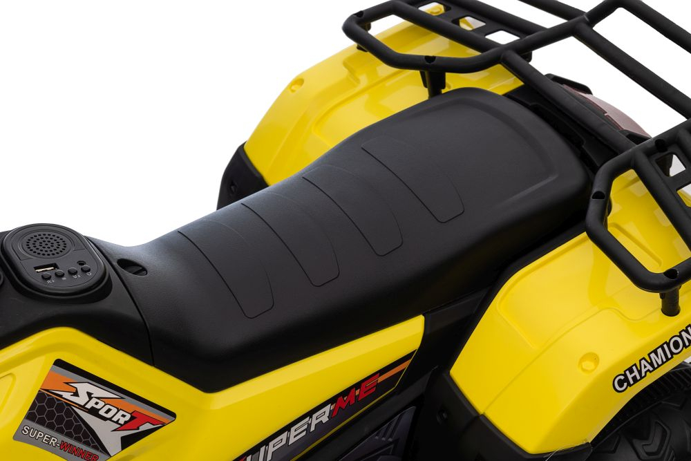 Quad Electric LEAN Toys JC915 Galben 3 ani+ [18]