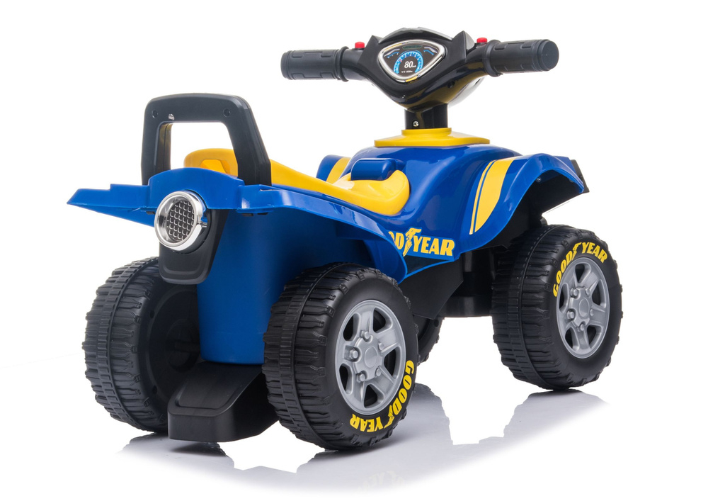 Quad pentru copii Ride-On 551-G cu lumini si sunete, albastru [6]