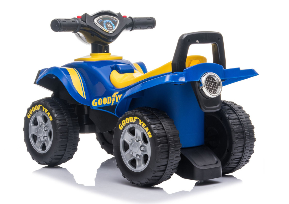 Quad pentru copii Ride-On 551-G cu lumini si sunete, albastru [5]