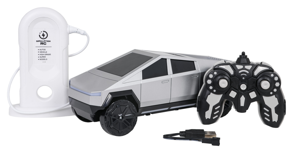 R/C Auto TRACK Silver cu Statie de Incarcare, Lumini si Sunete [3]