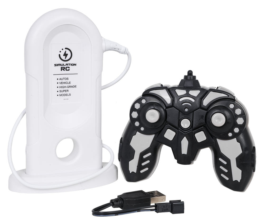 R/C Auto TRACK Silver cu Statie de Incarcare, Lumini si Sunete [4]