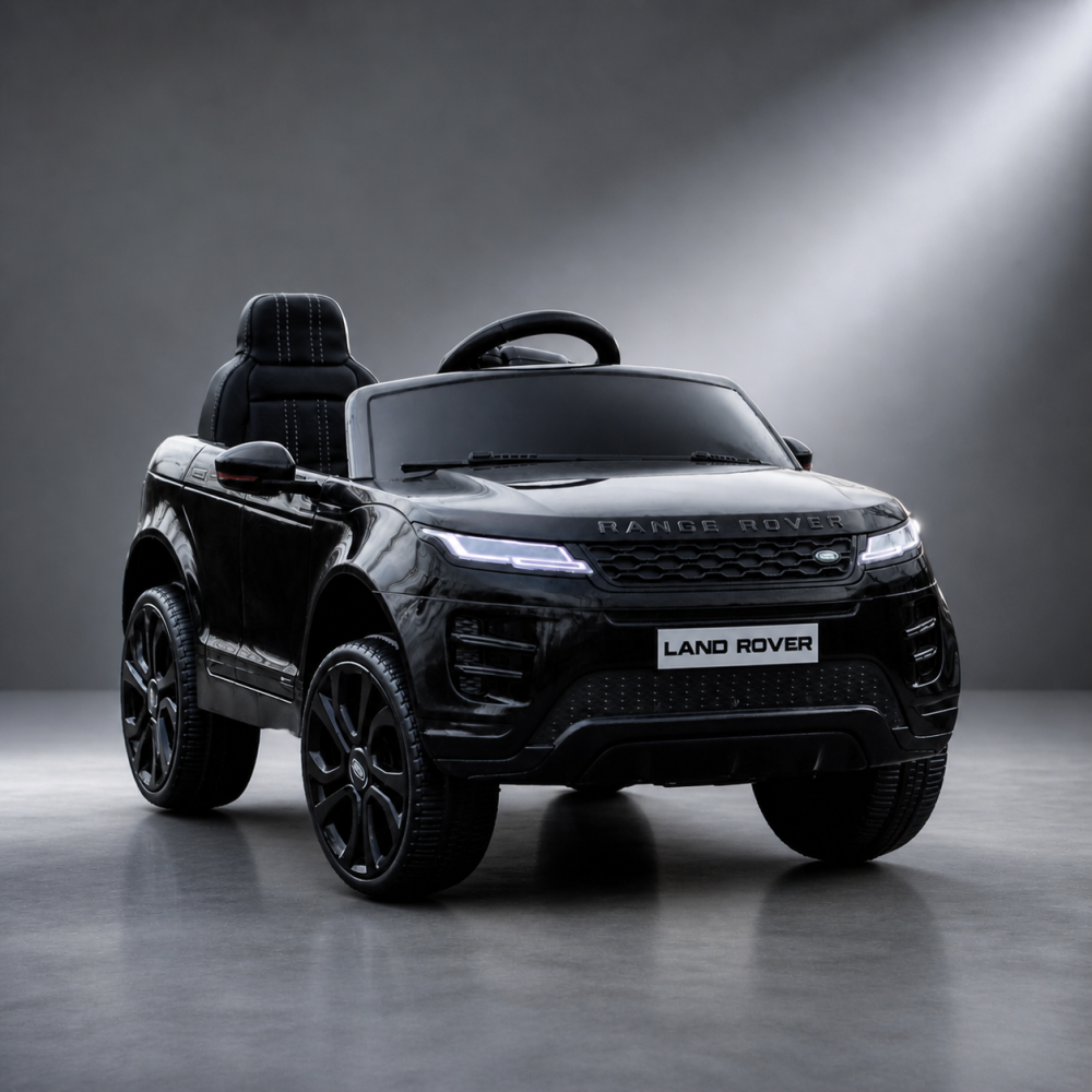 Range Rover Evoque - Masinuta electrica 4x4 EVA 12V cu telecomanda parentala, Negru [5]