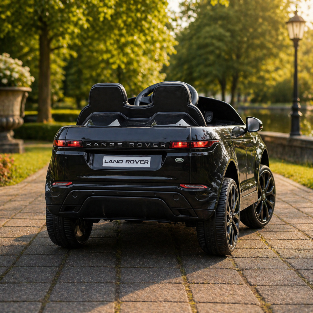 Range Rover Evoque - Masinuta electrica 4x4 EVA 12V cu telecomanda parentala, Negru [4]