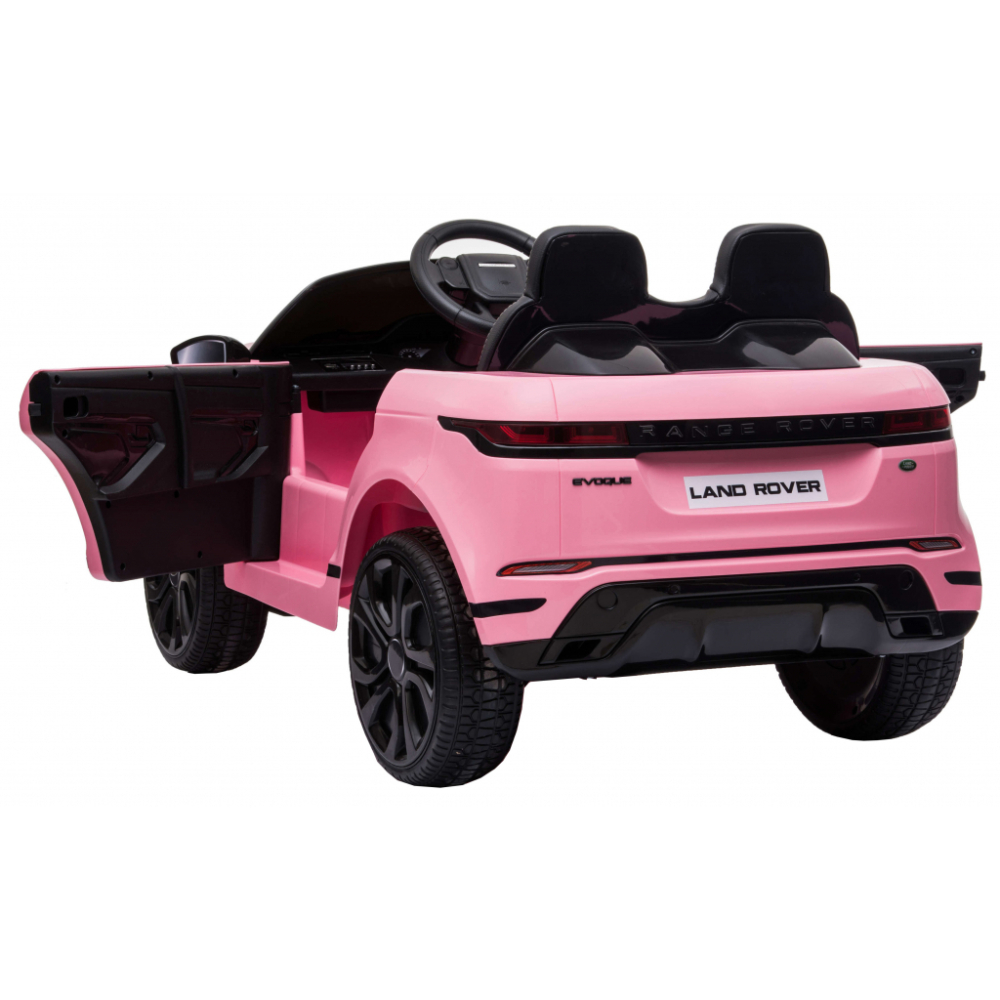 Range Rover Evoque - Masinuta electrica Licentiata roz 4x4 EVA 12V cu telecomanda parentala [4]