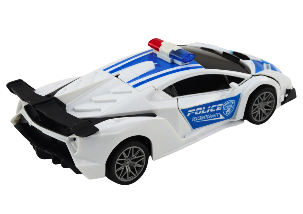 Robot cu telecomanda 2in1 Masina de Politie cu sunete [3]
