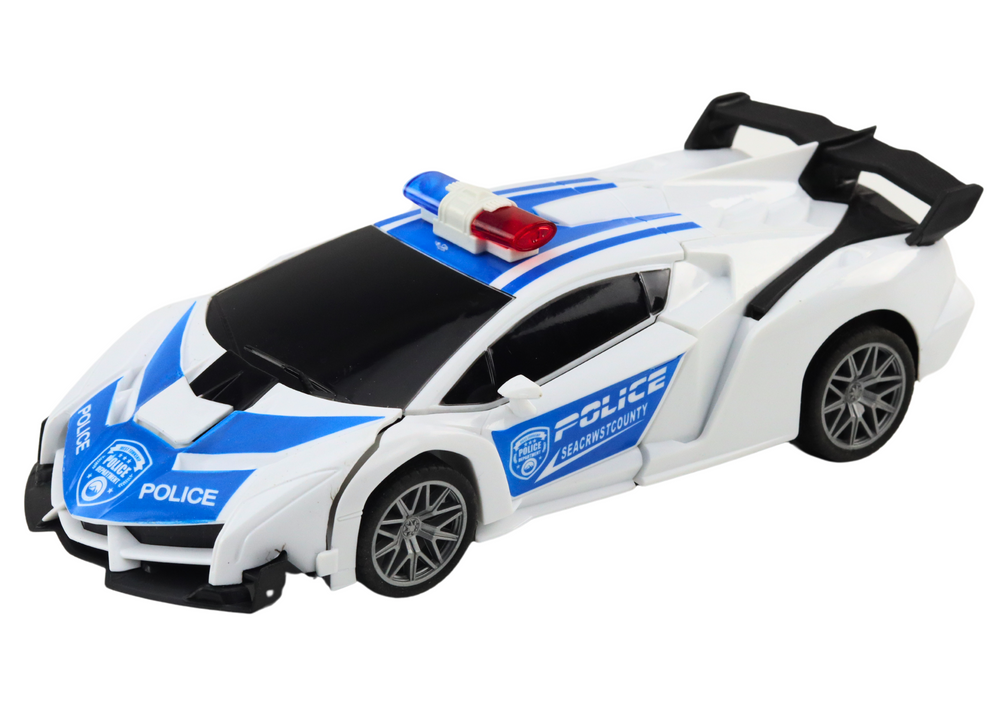 Robot cu telecomanda 2in1 Masina de Politie cu sunete [2]