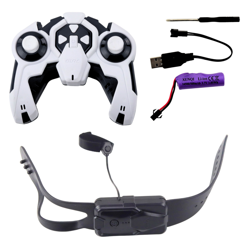 Robot cu telecomanda Caine TOOBY 4WD 360 Lumini Sunete, 8 ani+ [8]
