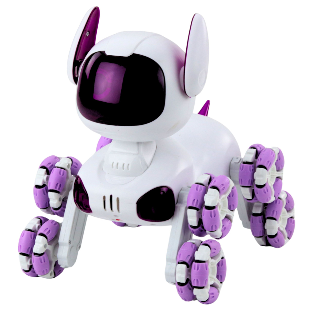 Robot cu telecomanda Caine TOOBY 4WD 360 Lumini Sunete, 8 ani+ [3]