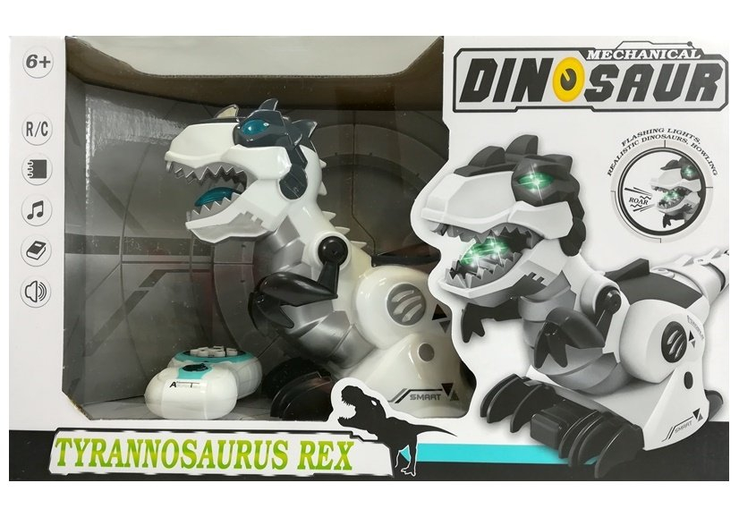Robot cu telecomanda Dinozaur Tyrannosaurus rex Interactiv, 6 ani+ [5]