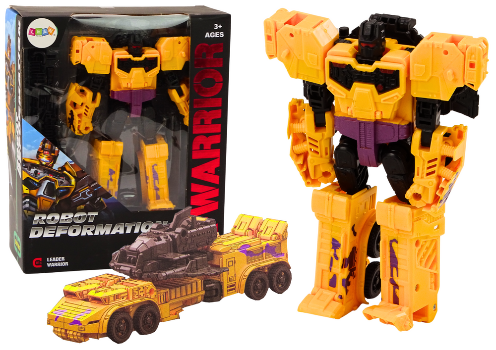 Robot Tanc cu Arma 2in1 Transformare X-Warrior Yellow [2]