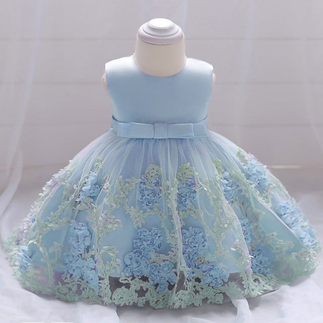 Rochita ocazie bleu - Gradina de flori [1]