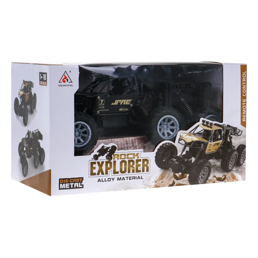 ROCK EXPLORER Crawler 6x6 – Mașină off-road 1:18 pentru copii 8+ [8]