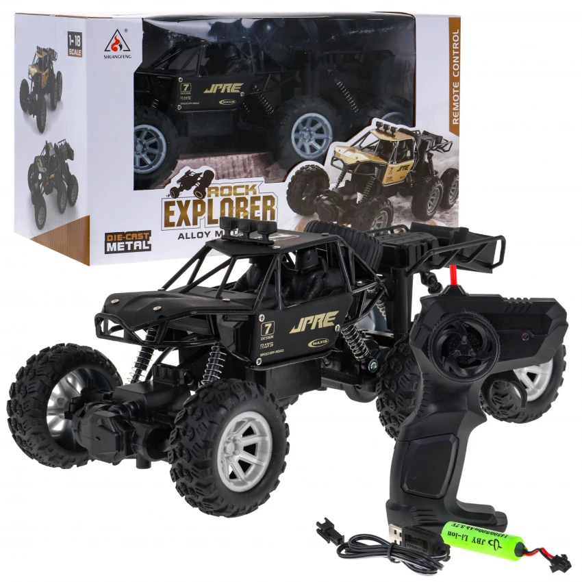 ROCK EXPLORER Crawler 6x6 – Mașină off-road 1:18 pentru copii 8+ [1]