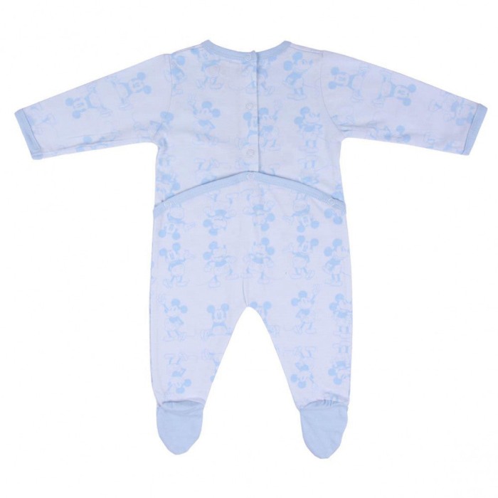 Salopeta Body Mickey Mouse din bumbac [2]