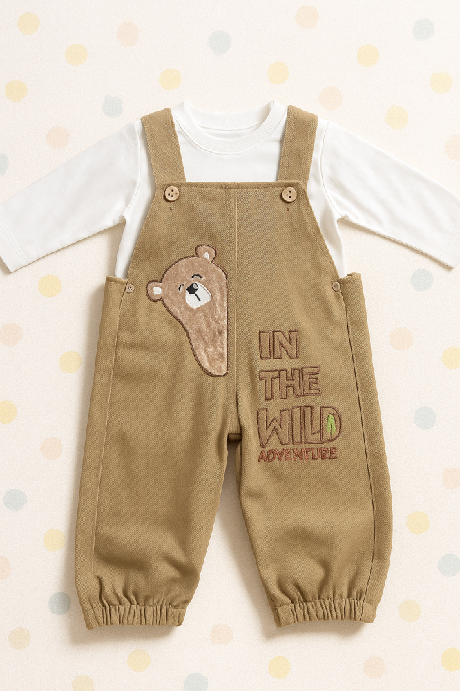 Salopeta cu bluzita pentru Bebelusi Ursulet – Koala [2]