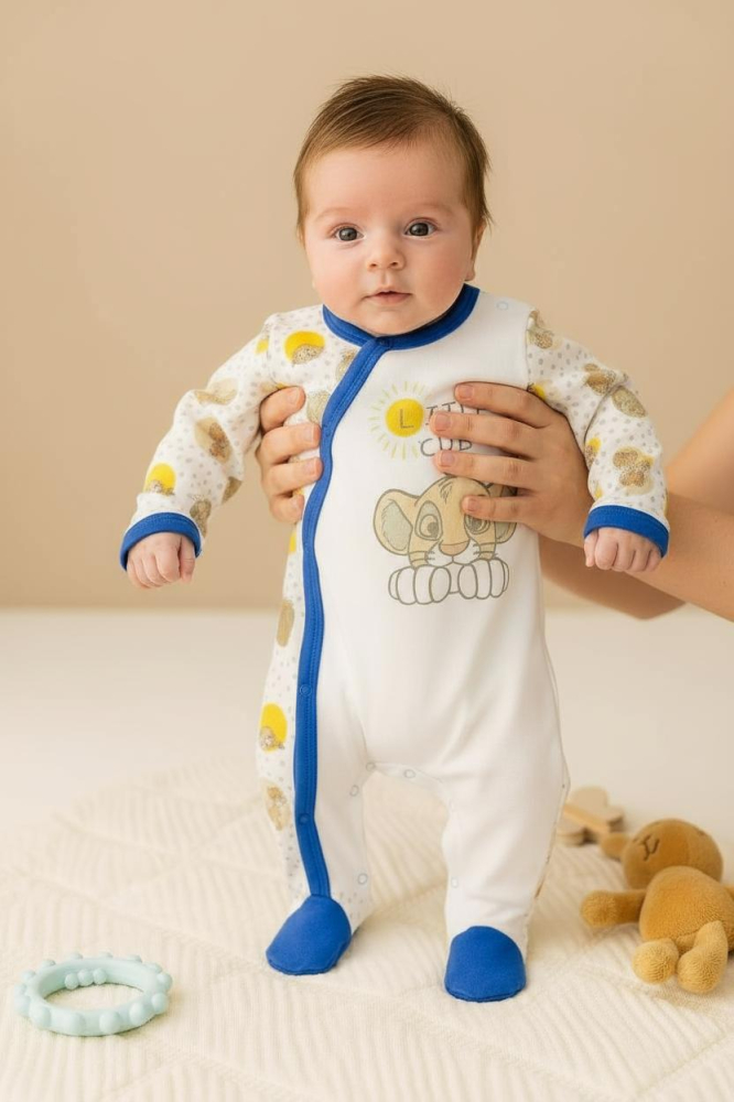 Salopetă Disney The Lion King – 100% Bumbac, Imprimeu Leu [3]