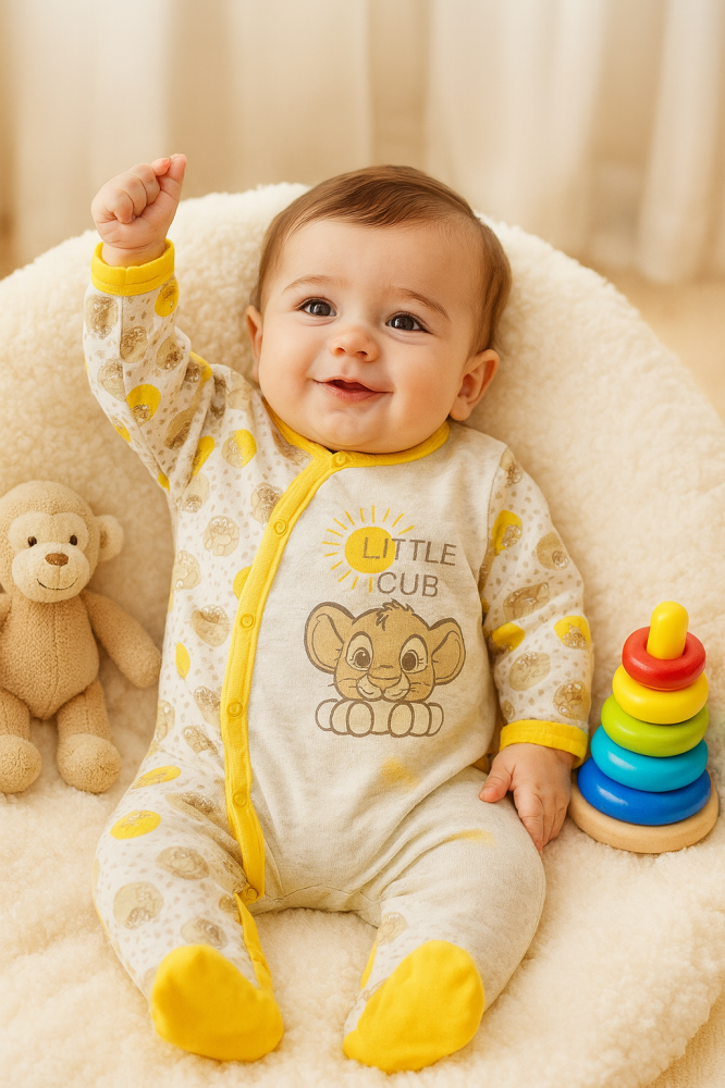 Salopetă Disney The Lion King – 100% Bumbac, Imprimeu Leu [3]