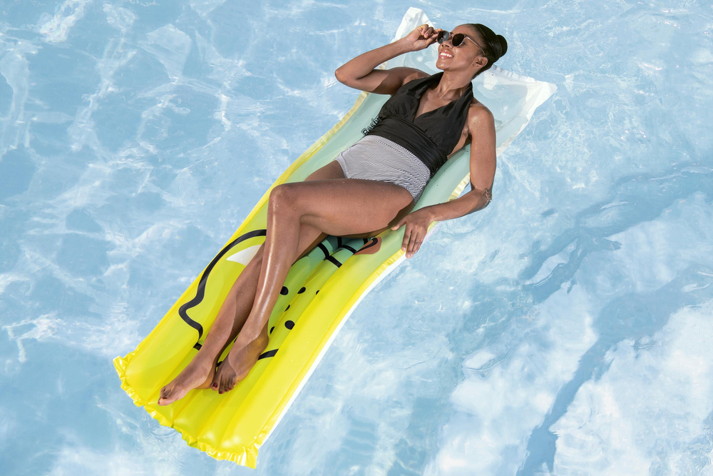 Saltea gonflabilă apă lămâie – Bestway 183x69 cm, 100 kg [2]