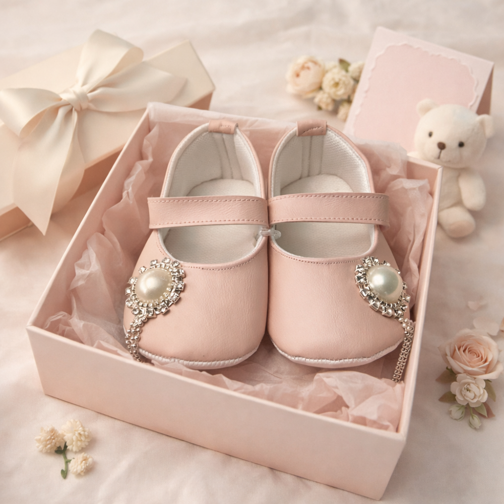 Sandale fetite BOAC albe cu piatra verde eleganta [6]