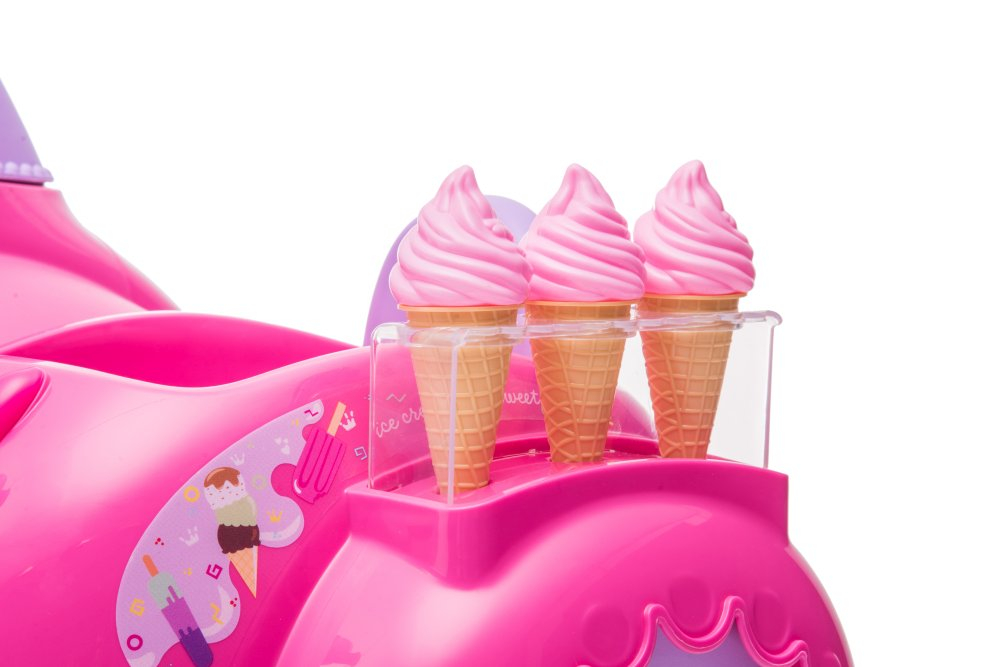 Tricicletă Electrică Scooter Ice Cream Shop JT5258 Pink [7]