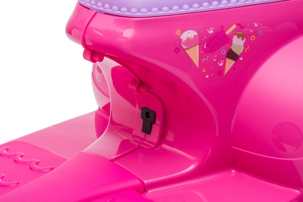 Tricicletă Electrică Scooter Ice Cream Shop JT5258 Pink [10]