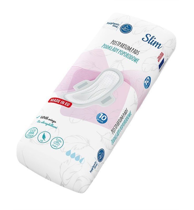 Set 10 tampoane postnatale Akuku Slim [4]