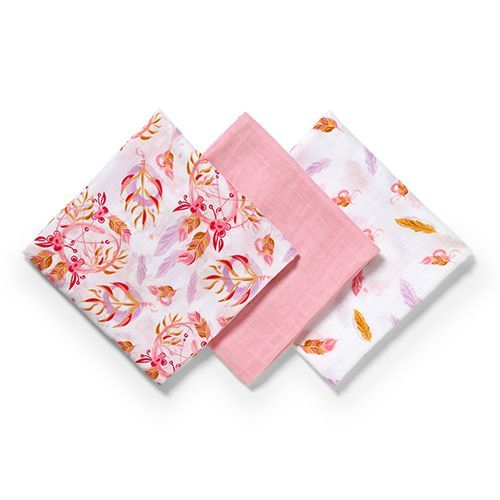 Set 3 scutece din bumbac si bambus Baby Ono [2]