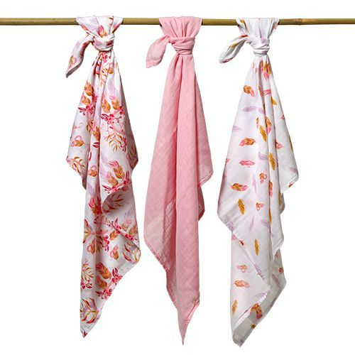 Set 3 scutece din bumbac si bambus Baby Ono [6]