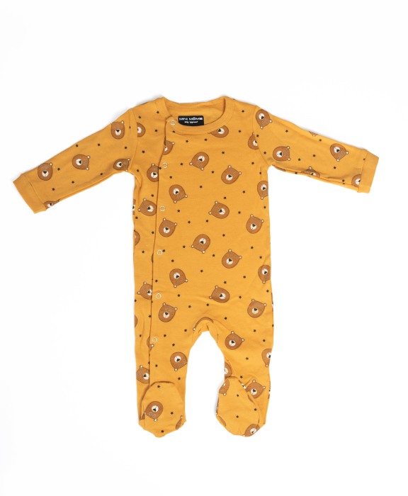 Set Cadou Nou-Născut 4 Piese – Bumbac 100% Moale, Imprimeu Ursuleț [2]
