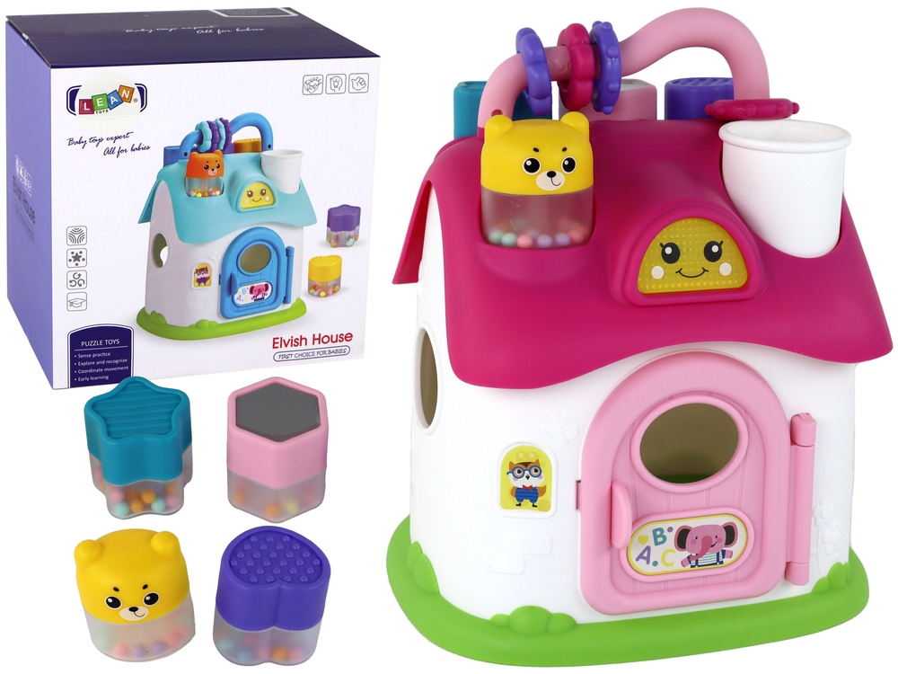 casuta-sortator-interactiva-roz-forme-educationale-lumini-sunete-18luni-Bebelul [2]