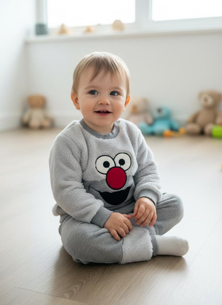 Set bluzita si pantaloni Gules - Gri [2]