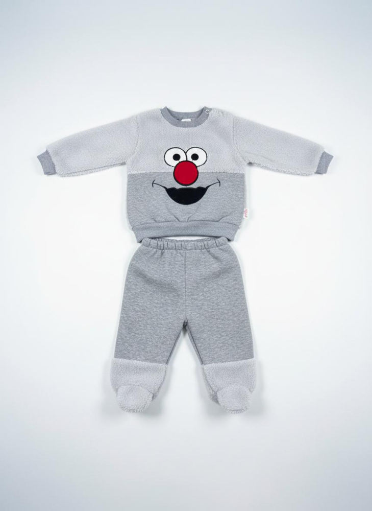 Set bluzita si pantaloni Gules - Gri [3]