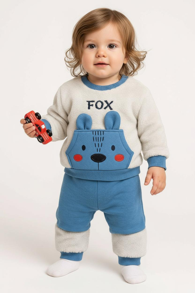 Set bluzita si pantaloni Gules - Vulpe – 80% bumbac [1]