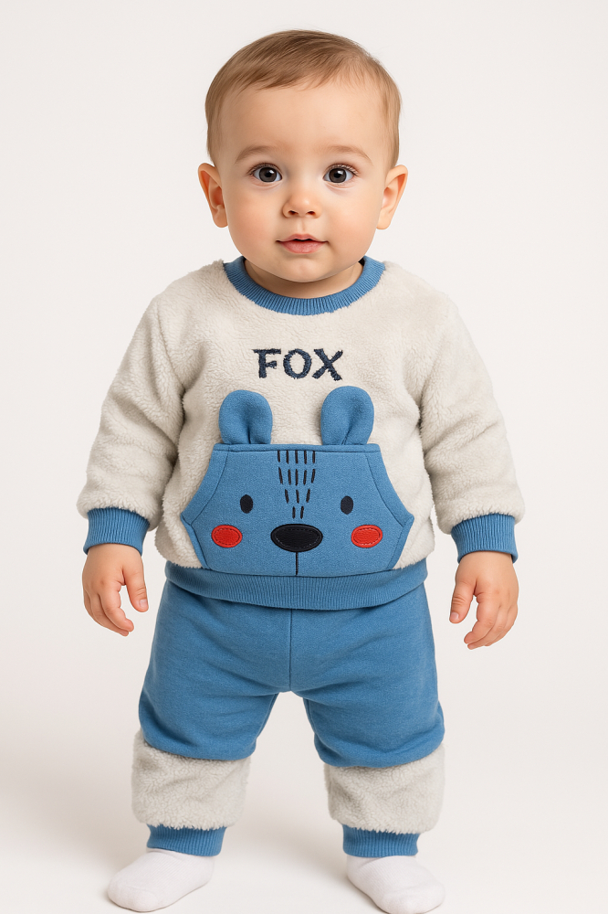 Set bluzita si pantaloni Gules - Vulpe – 80% bumbac [3]