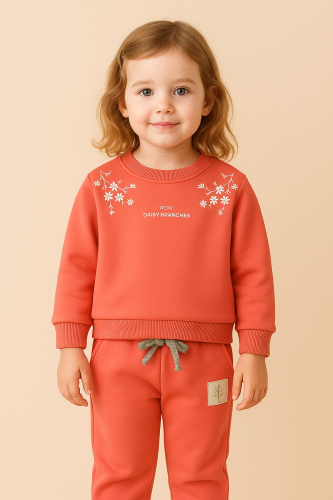 Set bluzita si pantaloni WOW pentru fete Corai [3]