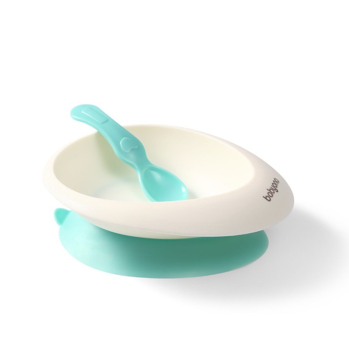 Set Bol cu Ventuză și Lingura BabyOno, 230 ml, 6 Luni+ [1]