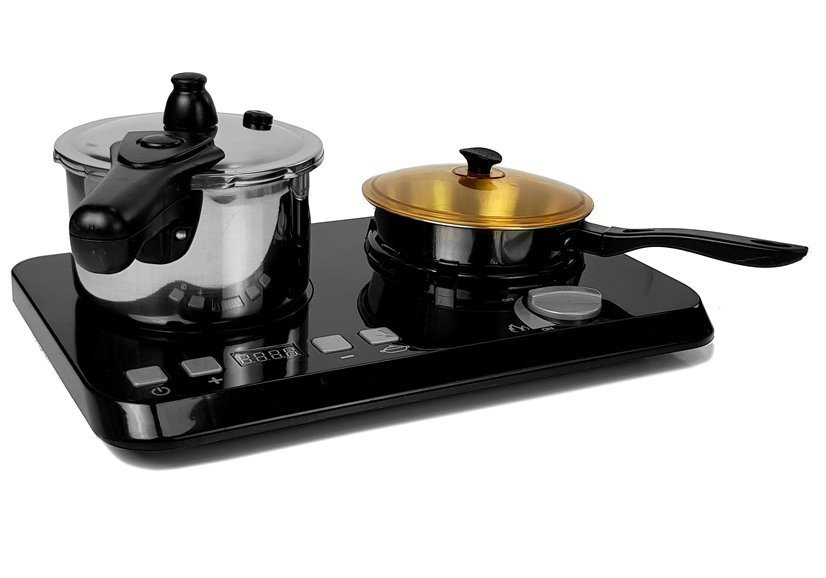 Set Bucatarie din Otel Inoxidabil cu Plita Inductie si 32 de Elemente [5]