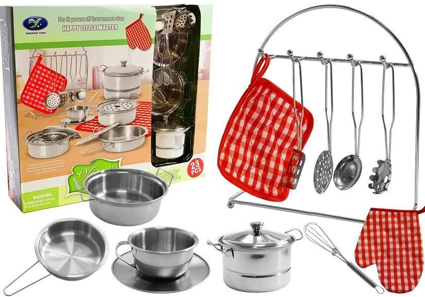 Set Oale din Otel Inoxidabil pentru Copii – 23 Piese [2]