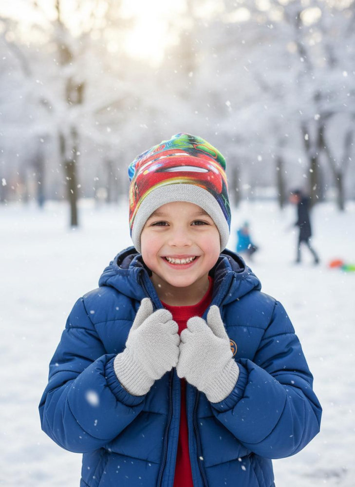 Set caciula si manusi Disney Cars [6]