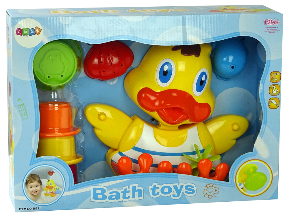 Set jucarii baie ratusca cupe copii Bebelul [5]