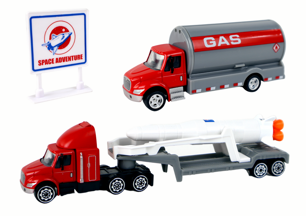 Set de figurine cu rachete de camion spațial 15 buc. [4]