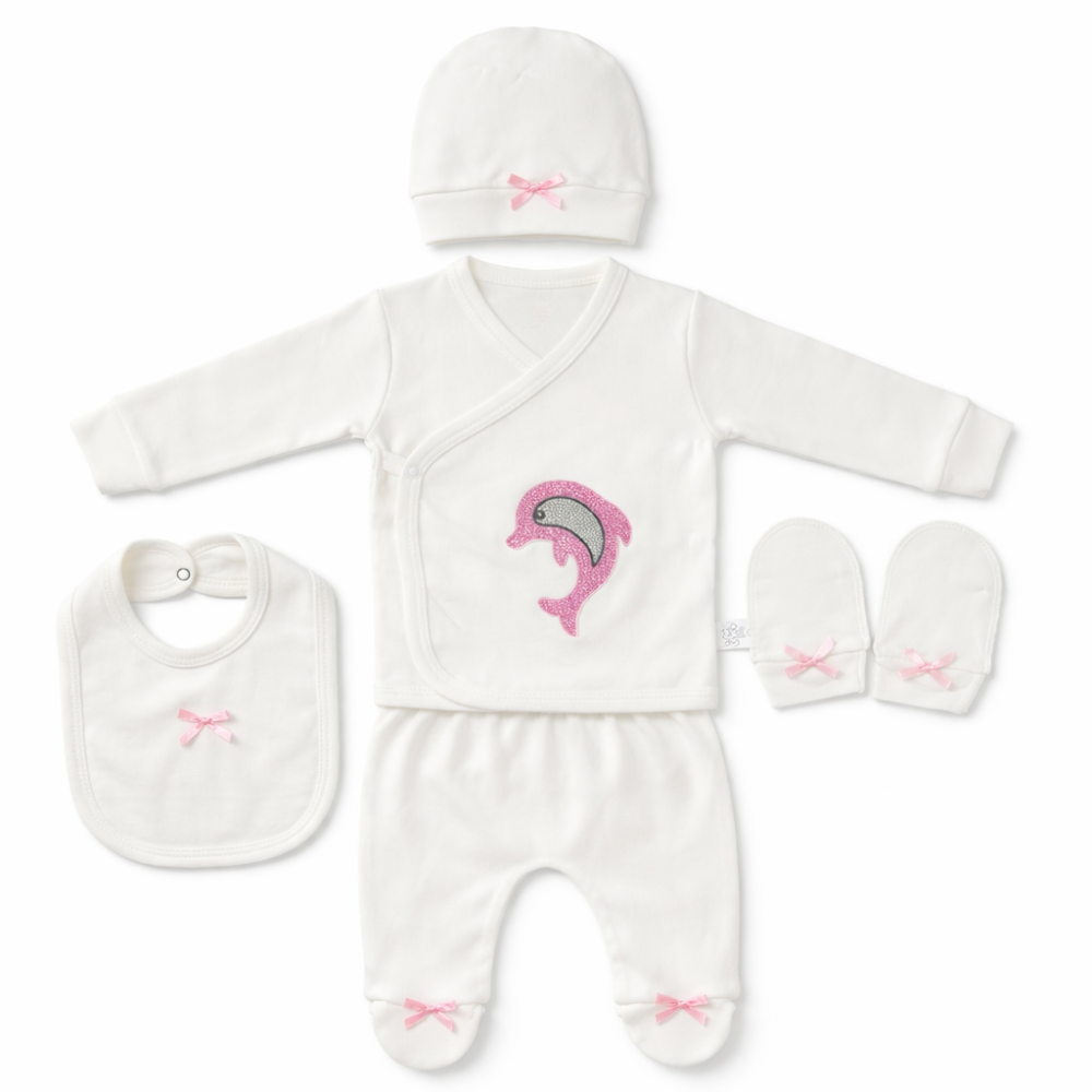 Set fetite 5 piese UKO baby nou nascuti [2]